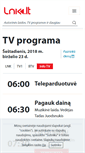 Mobile Screenshot of infotv.lt