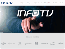 Tablet Screenshot of infotv.com.br